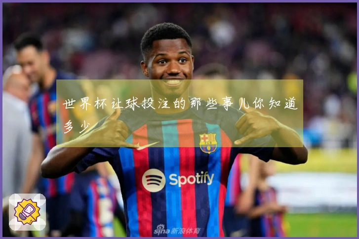 世界杯让球投注的那些事儿你知道多少